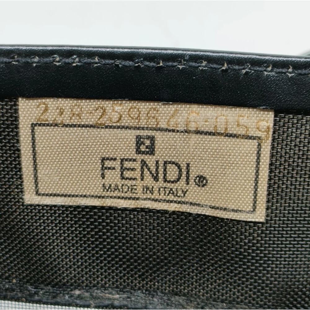 💎✨BEAUTIFUL✨💎Authentic Fendi Tote Bag Nylon Black - Picture 8 of 10